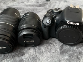 Canon 600d double kit, Kamerat, Kamerat ja valokuvaus, Kotka, Tori.fi