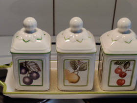Villeroy boch French garden maustepurkit + Tarjot, Keittiövälineet, Keittiötarvikkeet ja astiat, Hämeenlinna, Tori.fi Villeroy boch French garden maustepurkit + Tarjot, Keittiövälineet, Keittiötarvikkeet ja astiat, Hämeenlinna, Tori.fi