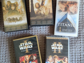 Lord of the Rings, Titanic, Harry Potter VHS, Elokuvat, Sotkamo, Tori.fi Lord of the Rings, Titanic, Harry Potter VHS, Elokuvat, Sotkamo, Tori.fi