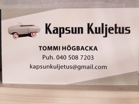 Kuljetukset, Palvelut, Jyväskylä, Tori.fi Kuljetukset, Palvelut, Jyväskylä, Tori.fi