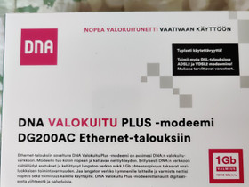 DG200AC Ethernet modeemi, Verkkotuotteet, Tietokoneet ja lisälaitteet, Lappeenranta, Tori.fi DG200AC Ethernet modeemi, Verkkotuotteet, Tietokoneet ja lisälaitteet, Lappeenranta, Tori.fi