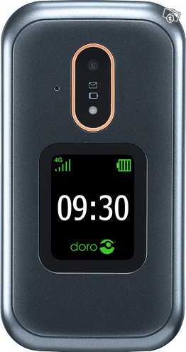 Doro 7081 matkapuhelin (grafiitti/valkoinen)