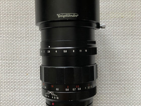 Voigtländer 42,5mm f0,95, Objektiivit, Kamerat ja valokuvaus, Oulu, Tori.fi Voigtländer 42,5mm f0,95, Objektiivit, Kamerat ja valokuvaus, Oulu, Tori.fi