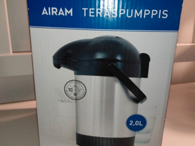 UUSI Airam Teräspumppis, Keittiövälineet, Keittiötarvikkeet ja astiat, Joensuu, Tori.fi UUSI Airam Teräspumppis, Keittiövälineet, Keittiötarvikkeet ja astiat, Joensuu, Tori.fi