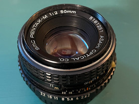 SMC Pentax-M 50mm F2, Objektiivit, Kamerat ja valokuvaus, Kouvola, Tori.fi