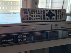 Panasonic NV-VP31 VHS-/DVD-soitin, Kotiteatterit ja DVD-laitteet, Viihde-elektroniikka, Pori, Tori.fi Panasonic NV-VP31 VHS-/DVD-soitin, Kotiteatterit ja DVD-laitteet, Viihde-elektroniikka, Pori, Tori.fi