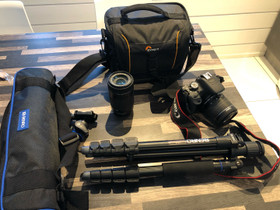 Canon 700D + tripod + laukku, Kamerat, Kamerat ja valokuvaus, Kontiolahti, Tori.fi