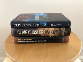 Clive Cusslerin kirjoja, Kaunokirjallisuus, Kirjat ja lehdet, Kotka, Tori.fi Clive Cusslerin kirjoja, Kaunokirjallisuus, Kirjat ja lehdet, Kotka, Tori.fi