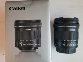 Canon EFS 10-18mm f/4.5-5.6 IS STM, Objektiivit, Kamerat ja valokuvaus, Oulu, Tori.fi Canon EFS 10-18mm f/4.5-5.6 IS STM, Objektiivit, Kamerat ja valokuvaus, Oulu, Tori.fi