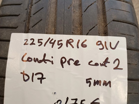 Kesärenkaat 225/45R17 continental 1 kpl, Renkaat ja vanteet, Espoo, Tori.fi Kesärenkaat 225/45R17 continental 1 kpl, Renkaat ja vanteet, Espoo, Tori.fi