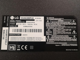 LG 55" Emolevy, Televisiot, Viihde-elektroniikka, Pori, Tori.fi LG 55" Emolevy, Televisiot, Viihde-elektroniikka, Pori, Tori.fi