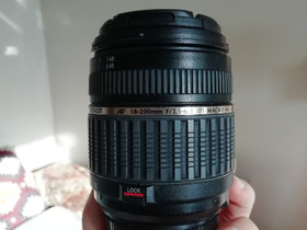 Tamron AF 18-200mm macro objetiivi, Objektiivit, Kamerat ja valokuvaus, Lahti, Tori.fi Tamron AF 18-200mm macro objetiivi, Objektiivit, Kamerat ja valokuvaus, Lahti, Tori.fi