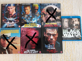 4 kpl Van Damme Blu-Ray elokuvia, Elokuvat, Kokkola, Tori.fi