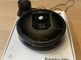 IRobot Roomba 980 robotti-imuri, Pölynimurit ja siivousvälineet, Kodinkoneet, Mustasaari, Tori.fi