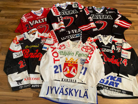 O: JYP ja JYP HT GW pelipaidat, Jääkiekko ja luistelu, Urheilu ja ulkoilu, Jyväskylä, Tori.fi O: JYP ja JYP HT GW pelipaidat, Jääkiekko ja luistelu, Urheilu ja ulkoilu, Jyväskylä, Tori.fi