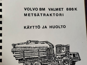 Ohjekirja Volvo BM Valmet 886K, Metsäkoneet, Työkoneet ja kalusto, Miehikkälä, Tori.fi Ohjekirja Volvo BM Valmet 886K, Metsäkoneet, Työkoneet ja kalusto, Miehikkälä, Tori.fi