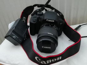 Canon EOS 700D + Laturi, Kamerat, Kamerat ja valokuvaus, Nurmes, Tori.fi