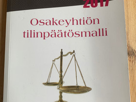 Osakeyhtiön tilinpäätösmalli 2017, Oppikirjat, Kirjat ja lehdet, Hankasalmi, Tori.fi Osakeyhtiön tilinpäätösmalli 2017, Oppikirjat, Kirjat ja lehdet, Hankasalmi, Tori.fi
