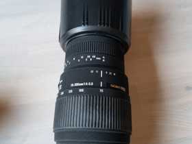 Sigma DG 70-300 1:4-5.6 objektiivi, Sony, Objektiivit, Kamerat ja valokuvaus, Tampere, Tori.fi Sigma DG 70-300 1:4-5.6 objektiivi, Sony, Objektiivit, Kamerat ja valokuvaus, Tampere, Tori.fi