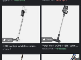 O: varsi-imuri etsinnässä., Pölynimurit ja siivousvälineet, Kodinkoneet, Kajaani, Tori.fi O: varsi-imuri etsinnässä., Pölynimurit ja siivousvälineet, Kodinkoneet, Kajaani, Tori.fi