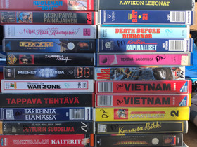 VHS - elokuvia 27 kpl, Elokuvat, Kajaani, Tori.fi