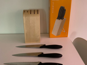 Fiskars veitsitukki ja neljä veistä, Keittiövälineet, Keittiötarvikkeet ja astiat, Joensuu, Tori.fi Fiskars veitsitukki ja neljä veistä, Keittiövälineet, Keittiötarvikkeet ja astiat, Joensuu, Tori.fi