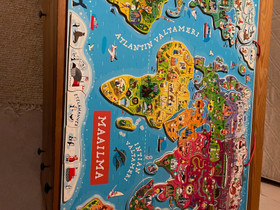 Maailmankartta palapeli magneetti taulu, Lelut ja pelit, Lastentarvikkeet ja lelut, Lappeenranta, Tori.fi Maailmankartta palapeli magneetti taulu, Lelut ja pelit, Lastentarvikkeet ja lelut, Lappeenranta, Tori.fi