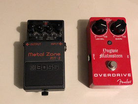 Boss metal zone ja yngwien overdrive, Kitarat, bassot ja vahvistimet, Musiikki ja soittimet, Eura, Tori.fi Boss metal zone ja yngwien overdrive, Kitarat, bassot ja vahvistimet, Musiikki ja soittimet, Eura, Tori.fi