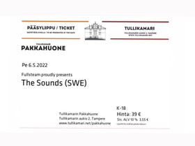 3 lippua The Sounds pe 6.5. Tampereen Tullikamari, Keikat, konsertit ja tapahtumat, Matkat ja liput, Tampere, Tori.fi 3 lippua The Sounds pe 6.5. Tampereen Tullikamari, Keikat, konsertit ja tapahtumat, Matkat ja liput, Tampere, Tori.fi
