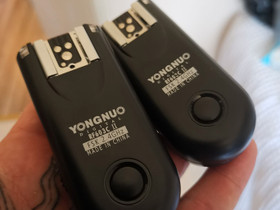 Yongnuo radiolähettimet 2kpl, Valokuvaustarvikkeet, Kamerat ja valokuvaus, Pori, Tori.fi Yongnuo radiolähettimet 2kpl, Valokuvaustarvikkeet, Kamerat ja valokuvaus, Pori, Tori.fi