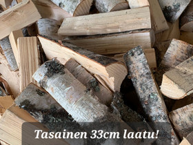 Tuoretta koivuklapia polttopuuta 33cm, Maatalous, Uurainen, Tori.fi
