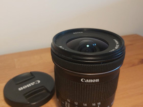 Canon EF-S 10-18 mm f/4.5-5.6 IS STM, Objektiivit, Kamerat ja valokuvaus, Turku, Tori.fi