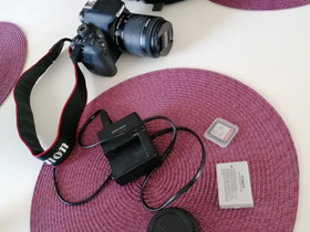 Canon 700d järjestelmäkamera+tarvikkeet, Kamerat, Kamerat ja valokuvaus, Outokumpu, Tori.fi