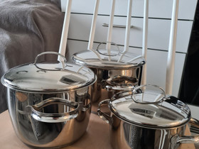 Kattilat 3l, 2l ja 1l, Keittiövälineet, Keittiötarvikkeet ja astiat, Kuopio, Tori.fi Kattilat 3l, 2l ja 1l, Keittiövälineet, Keittiötarvikkeet ja astiat, Kuopio, Tori.fi