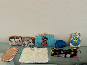 Pussukat / kukkarot ym. 8kpl paketti, Muut asusteet, Asusteet ja kellot, Tampere, Tori.fi Pussukat / kukkarot ym. 8kpl paketti, Muut asusteet, Asusteet ja kellot, Tampere, Tori.fi