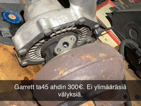 Garrett ta45 ahdin, Työkoneet, Työkoneet ja kalusto, Eura, Tori.fi Garrett ta45 ahdin, Työkoneet, Työkoneet ja kalusto, Eura, Tori.fi
