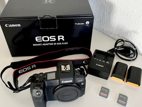 Canon EOS R kamera+2 patteria+2 muistikorttia, Kamerat, Kamerat ja valokuvaus, Kuopio, Tori.fi