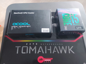 I5 8600k, Z370 Tomahawk ja Alphacool xp3 light, Komponentit, Tietokoneet ja lisälaitteet, Kajaani, Tori.fi I5 8600k, Z370 Tomahawk ja Alphacool xp3 light, Komponentit, Tietokoneet ja lisälaitteet, Kajaani, Tori.fi
