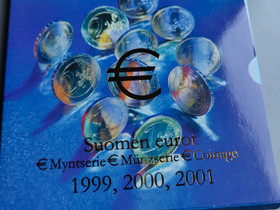 Suomen eurot 1999 2000 ja 2001, Rahat ja mitalit, Keräily, Kotka, Tori.fi Suomen eurot 1999 2000 ja 2001, Rahat ja mitalit, Keräily, Kotka, Tori.fi