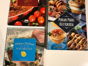 Pirkka keittokirjoja, Harrastekirjat, Kirjat ja lehdet, Vaasa, Tori.fi