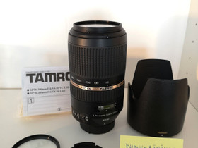 Tamron SP 70-300mm f4-5,6Di VC, Objektiivit, Kamerat ja valokuvaus, Turku, Tori.fi Tamron SP 70-300mm f4-5,6Di VC, Objektiivit, Kamerat ja valokuvaus, Turku, Tori.fi