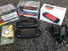 VARATTU! 2 psp ja 16 pelit, Pelikonsolit ja pelaaminen, Viihde-elektroniikka, Vaasa, Tori.fi VARATTU! 2 psp ja 16 pelit, Pelikonsolit ja pelaaminen, Viihde-elektroniikka, Vaasa, Tori.fi