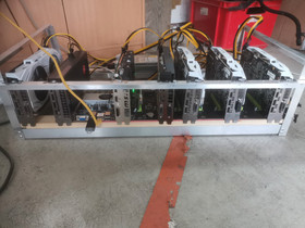 Mining rig 166mhs, Komponentit, Tietokoneet ja lisälaitteet, Pori, Tori.fi Mining rig 166mhs, Komponentit, Tietokoneet ja lisälaitteet, Pori, Tori.fi