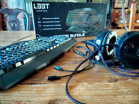 LEET Gaming pelisetti, Muu tietotekniikka, Tietokoneet ja lisälaitteet, Jyväskylä, Tori.fi LEET Gaming pelisetti, Muu tietotekniikka, Tietokoneet ja lisälaitteet, Jyväskylä, Tori.fi