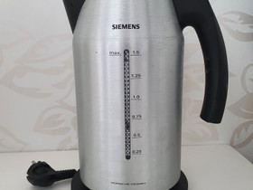 Siemens Porsche Design vedenkeitin 1,5L, Muut kodinkoneet, Kodinkoneet, Salo, Tori.fi Siemens Porsche Design vedenkeitin 1,5L, Muut kodinkoneet, Kodinkoneet, Salo, Tori.fi