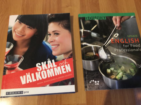 Ruotsin ja englannin kirjat kokkiala, Oppikirjat, Kirjat ja lehdet, Rauma, Tori.fi