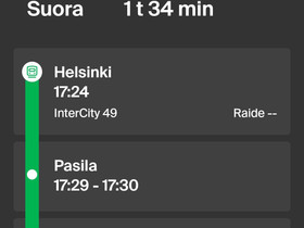 Junalippu aikuinen HKI-TRE la 14.5, Matkat, risteilyt ja lentoliput, Matkat ja liput, Tampere, Tori.fi Junalippu aikuinen HKI-TRE la 14.5, Matkat, risteilyt ja lentoliput, Matkat ja liput, Tampere, Tori.fi