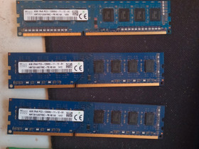 4x4gb ddr3 ram tikkuja, Komponentit, Tietokoneet ja lisälaitteet, Seinäjoki, Tori.fi 4x4gb ddr3 ram tikkuja, Komponentit, Tietokoneet ja lisälaitteet, Seinäjoki, Tori.fi