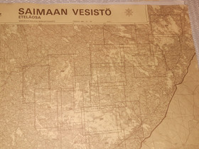 Saimaan vesistö eteläosa kartasto, Ulkoilu ja retkeily, Urheilu ja ulkoilu, Imatra, Tori.fi Saimaan vesistö eteläosa kartasto, Ulkoilu ja retkeily, Urheilu ja ulkoilu, Imatra, Tori.fi