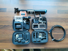 Gopro4 silver 4K ja gopro3 black+, Kamerat, Kamerat ja valokuvaus, Raahe, Tori.fi Gopro4 silver 4K ja gopro3 black+, Kamerat, Kamerat ja valokuvaus, Raahe, Tori.fi
